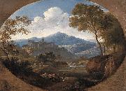 Johann Georg von Dillis Grottaferrata near Rome oil